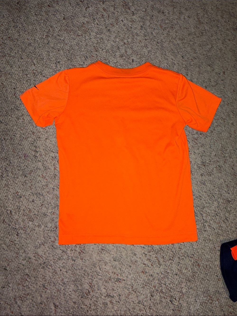 Nike Orange Short Sleeve 'The Future Is Here' Graphic Tee - Picture 8 of 9
